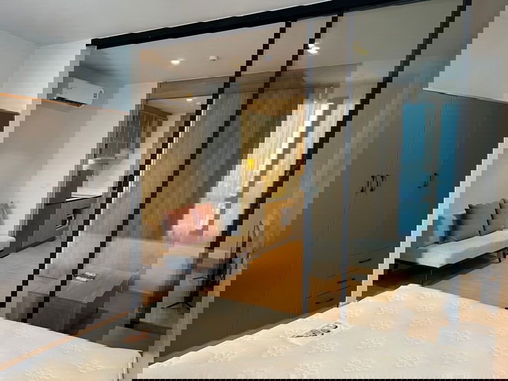 รูป 📍ให้เช่า - Maru Ladprao 15 ✨ Pet friendly 🐶 1 ห้องนอน  เฟอร์นิเจอร์ครบ พร้อมเข้าอยู่⚡️🔥🔥 - รูปที่ 3/10