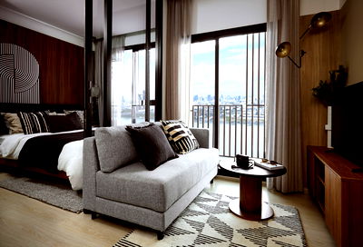 Condos for sale HomePro Rama 3 :  Down Payment Studio  River View New Room & New Condo Close to Rama 3 and Sathorn area,  Terminal 21 @ Nue Riverest Ratburana