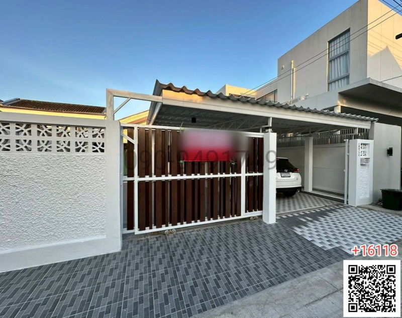 บ้านเดี่ยวให้เช่า : เช่า บ้าน หมู่บ้าน สัมมากร รามคำแหง  พร้อมเข้าอยู่