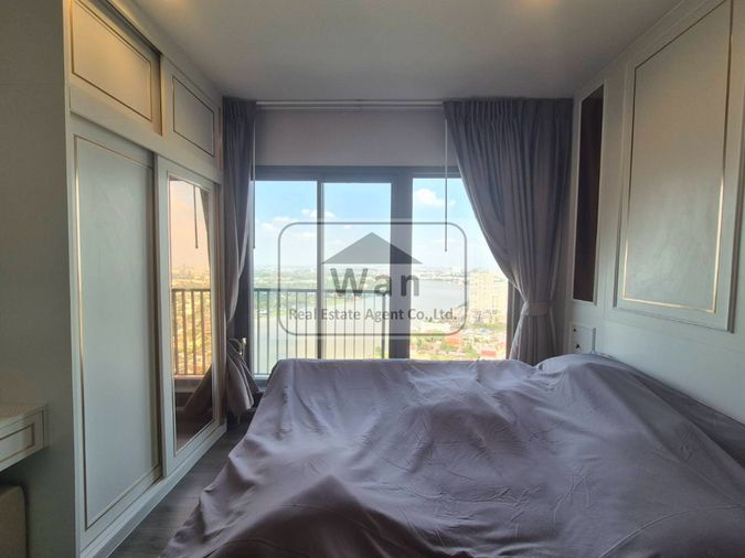 ให้เช่า The politan aqua ชั้น 42 ขนาด 30 ตร.ม. วิวแม่น้ำ แต่งสวย ครบพร้อมอยู่