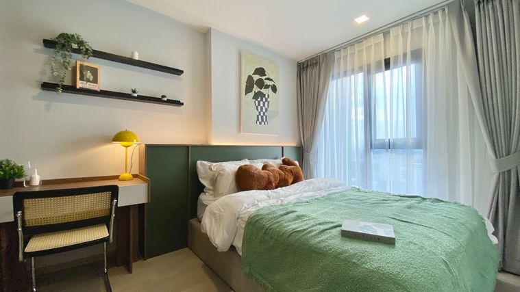 P-114459 Condo for rent Life Phahon - Ladprao fully furnished (Confirm again when visit). 