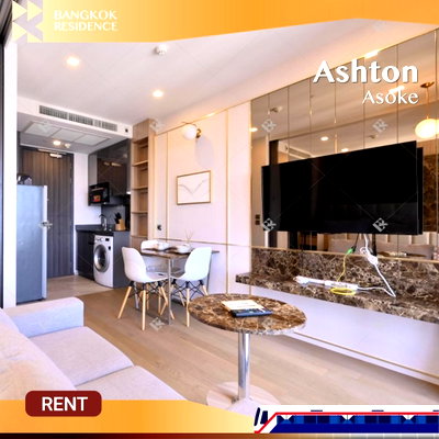 Condos for rent : Ashton Asoke 🛋️ Fully built-in furniture, ready to move in 💚 Near BTS Asoke 