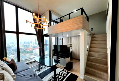 Condos for rent : Rent a beautiful, ready-to-move-in apartment at Chewathai Residence Asoke, near MRT Rama 9. Interested? Add me on Line: @841qqlnr