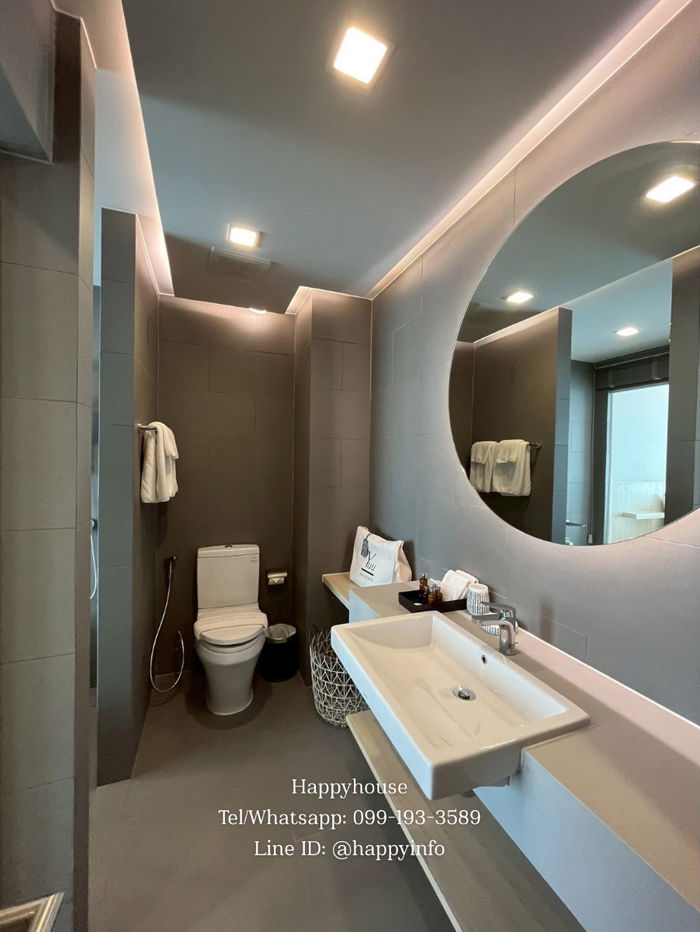 รูป คอนโดหรูสไตล์ญี่ปุ่น ส่วนกลางครบ! ชั้น 28 วิวทะเลและภูเขา ขนาด 35 ตรม. เฟอร์นิเจอร์/เครื่องใช้ไฟฟ้าครบ!!! ฟรี Wi-Fi เพียง 16,000 บาท/เดือนเท่านั้น!!! - รูปที่ 8/12