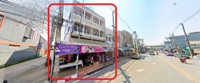 รูป ตลาดถนนคนเดินไนท์ สีคิ้ว 330 ม. ให้เช่าอาคารพาณิชย์ 3 ชั้น 2 คูหา หัวมุม 52 ตร.วา. รร.ประสารวิทยา ติดถนนใหญ่ 2 นอน 2 น้ำ ตลาดสุขาภิบาล 2 - รูปที่ 2/8