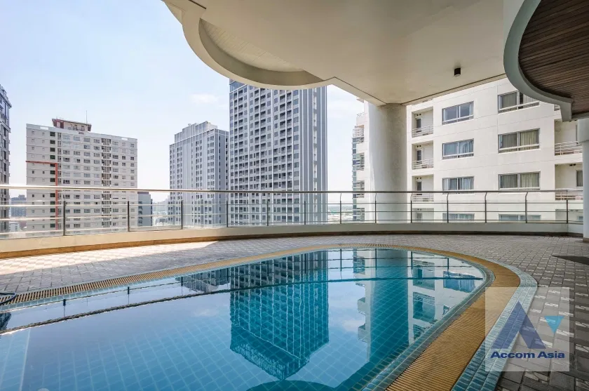รูป 🔼🔽 AccomA 📩 Duplex Condo,Huge Terrace,Private Swimming Pool 3 BR Condominium @Le Raffine Sukhumvit 24 (1519605) - รูปที่ 3/20