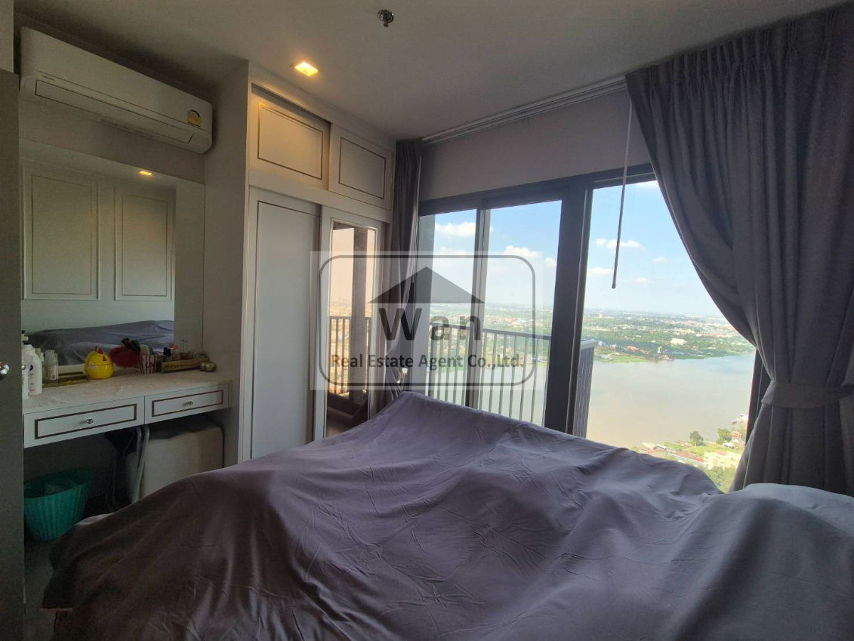 รูป ให้เช่า The politan aqua ชั้น 42 ขนาด 30 ตร.ม. วิวแม่น้ำ แต่งสวย ครบพร้อมอยู่ - รูปที่ 13/14