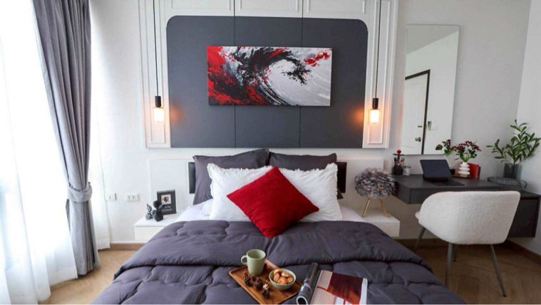 ((KC-0024))✨ขายด่วน‼️🌟 I CONDO Sukhumvit 103 (บางนา–อุดมสุข) 🌟 คอนโดแต่งสวย Modern Classic 