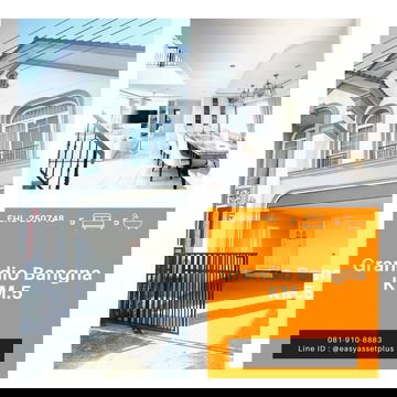 EHL-250748 🤍 For Sale Ready-to-move-in house in Grandio Bangna KM.5 ✨ Warm, white, and clean.