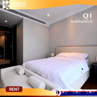คอนโดให้เช่า : Q1 Sukhumvit ✨ 𝐄𝐥𝐞𝐠𝐚𝐧𝐭 𝐃𝐞𝐬𝐢𝐠𝐧 𝐰𝐢𝐭𝐡 𝐅𝐚𝐧𝐭𝐚𝐬𝐭𝐢𝐜 𝐕𝐢𝐞𝐰𝐬 𝐨𝐟 𝐁𝐞𝐧𝐜𝐡𝐚𝐤𝐢𝐭𝐭𝐢 𝐏𝐚𝐫𝐤 🌳 🏙️ ใกล้ BTS นานา 