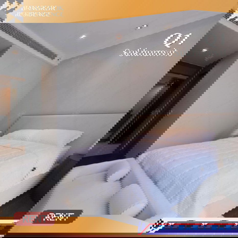 picture Q1 Sukhumvit ✨ 𝐄𝐥𝐞𝐠𝐚𝐧𝐭 𝐃𝐞𝐬𝐢𝐠𝐧 𝐰𝐢𝐭𝐡 𝐅𝐚𝐧𝐭𝐚𝐬𝐭𝐢𝐜 𝐕𝐢𝐞𝐰𝐬 𝐨𝐟 𝐁𝐞𝐧𝐜𝐡𝐚𝐤𝐢𝐭𝐭𝐢 𝐏𝐚𝐫𝐤 🌳 🏙️ Near BTS Nana  - 1/11