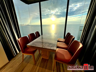 คอนโดให้เช่า : KT0068📲LineID @556ryccg🏖️2ห้องนอน 86ตรม ชั้น25🤵ลิฟต์ส่วนตัว พร้อมเฟอร์นิเจอร์ AROM อารมณ์ วงศ์อมาตย์🦀พัทยาเหนือ