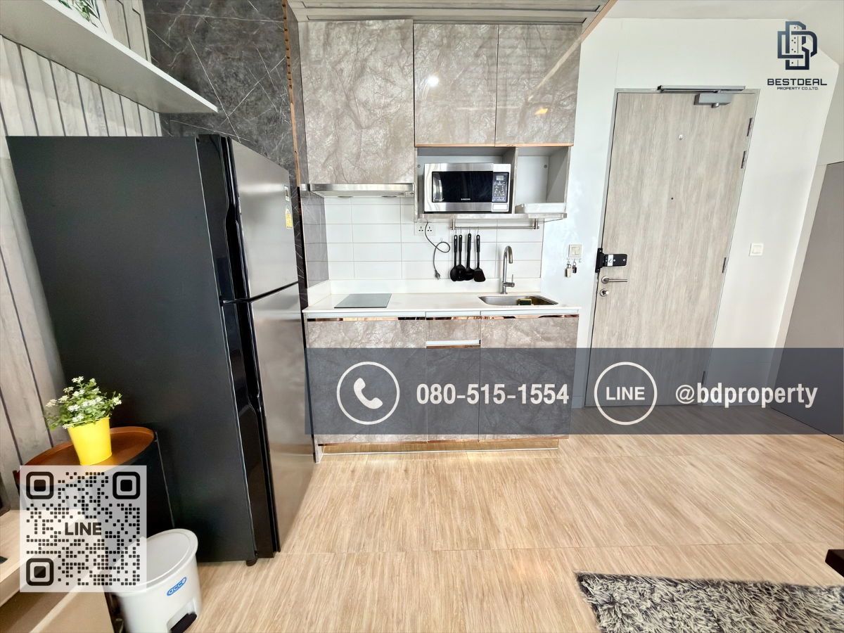 รูป Bestdeal ให้ด่วน!!! Duplex 1 Bed ราคา 23,000 บาท/เดือน เฟอร์นิเจอร์และเครื่องใช้ไฟฟ้าครบ ใกล้MRTและเซ็นทรัลพระราม 9 เพียง 80 ม. - รูปที่ 7/18