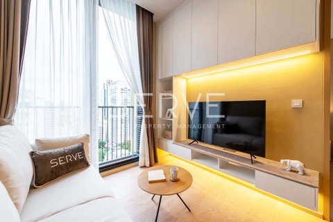 รูปภาพ 🔥25K🔥- 1 นอน แต่งสวยๆ สไตล์ Modern ชั้นสูง 15+ คอนโดใหม่ ใกล้รถไฟฟ้า 2 สายทั้ง BTS อโศก และ MRT สุขุมวิท 550 ม. ที่ Noble BE19 / ให้เช่าคอนโด