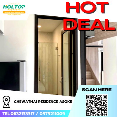 คอนโดให้เช่า : #R8317 🎉 191268 ให้เช่าคอนโด Chewathai Residence Asoke