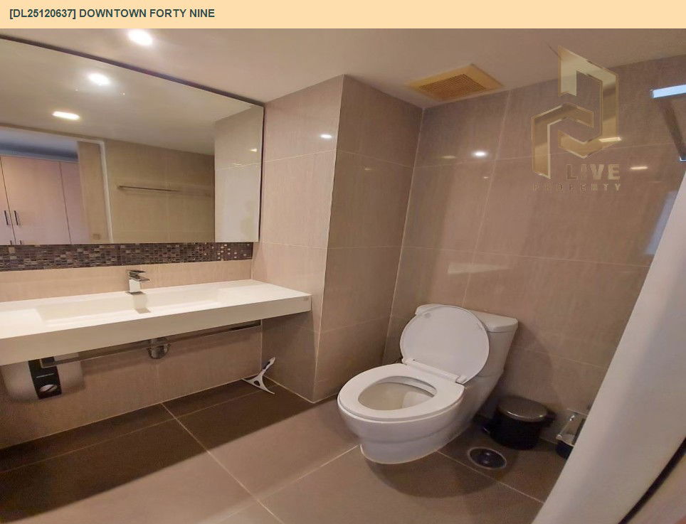 รูป DL25120637 ให้เช่าคอนโด ดาวทาวน์ โฟร์ตี้ไนน์ (Downtown Forty Nine) ใกล้ BTS ทองหล่อ พร้อมเข้าอยู่ โทรด่วน 0614453194 LineID @162cjixi - รูปที่ 9/16