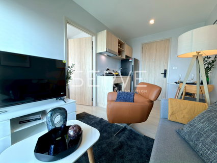 รูปภาพ 🔥พิเศษ ห้องใหม่ อยู่ฟรี1เดือน 1นอน แต่งสวย ชั้นสูงสุด เฟอร์จัดเต็มมาก พร้อมอยู่ เดินเพียง 20ก้าว ถึง MRTศรีลาซาล @ Nue Noble Srinakarin Lasalle