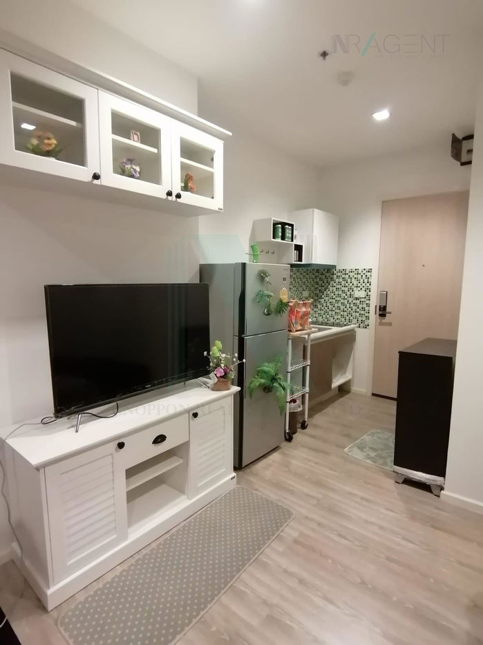 รูป 🎊 ให้เช่าคอนโด ไนท์บริดจ์ สกาย ริเวอร์ โอเชี่ยน อาคาร 1 ชั้น 12 1 ห้องนอน ขนาด 26 ตรม ใกล้ ที่ว่าการอำเภอเมืองสมุทรปราการ - รูปที่ 7/8