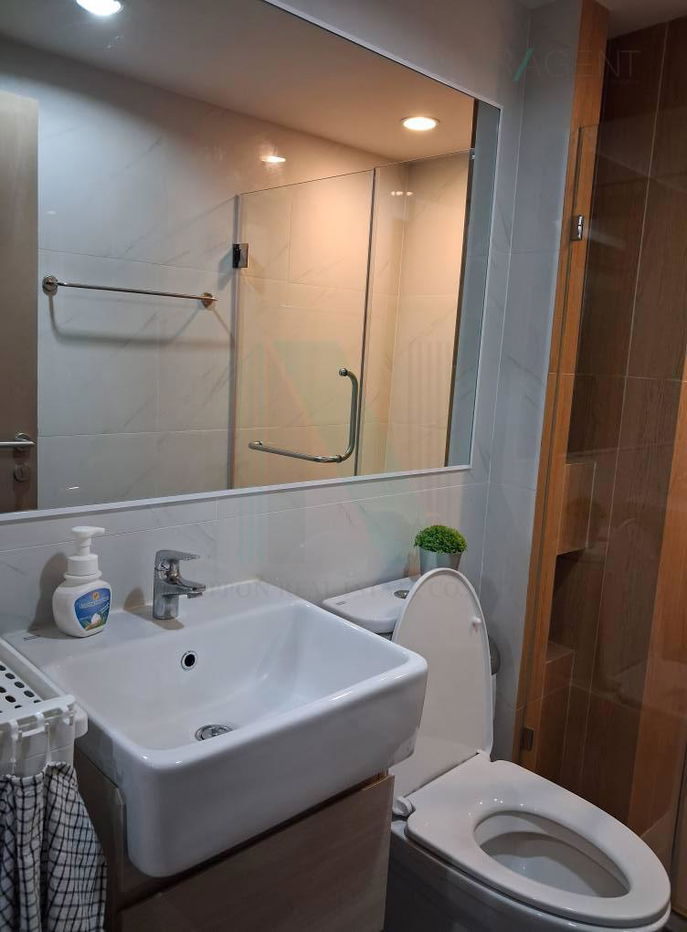 รูป 🎉 ให้เช่าคอนโด ดิ เอ็กเซล ไฮด์อะเวย์ สุขุมวิท 71 อาคาร 1 ชั้น 3 1 ห้องนอน ขนาด 29 ตรม ใกล้ ตลาดพระโขนง - รูปที่ 7/8