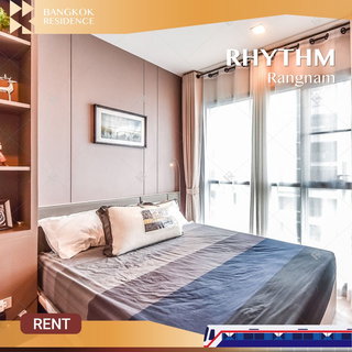 รูปภาพ  RHYTHM Rangnam 🌅 Beautiful fully-furnished  with open view, Near BTS Victory Monument 