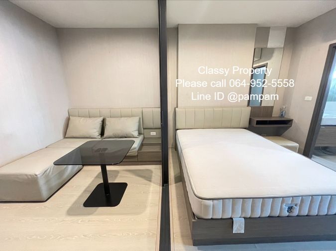 ***ให้เช่า : คอนโด ไอดีโอ ท่าพระ อินเตอร์เชนจ์  ห้องสวย  เฟอร์ครบ บิวท์อินเฟอร์นิเจอร์ ใกล้MRT ท่าพระ (Ideo Thapra Interchange) ***