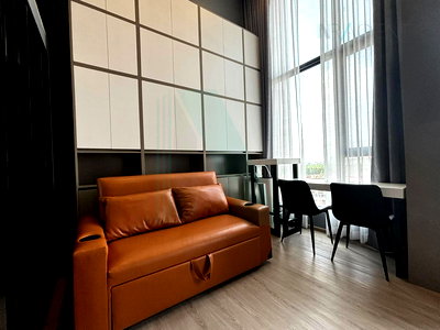 Condos for rent MRT Phra Nang klao Bridge : For Rent Condo ORIGIN PLUG & PLAY NONTHABURI STATION Building 1, Floor 8,Duplex, Room size 32 sqm