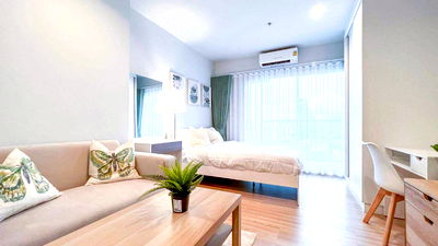 คอนโดให้เช่า : ให้เช่าคอนโด ติด BTS วุฒากาศ ราคา 9,500 บาท (Line:Rangsima07)