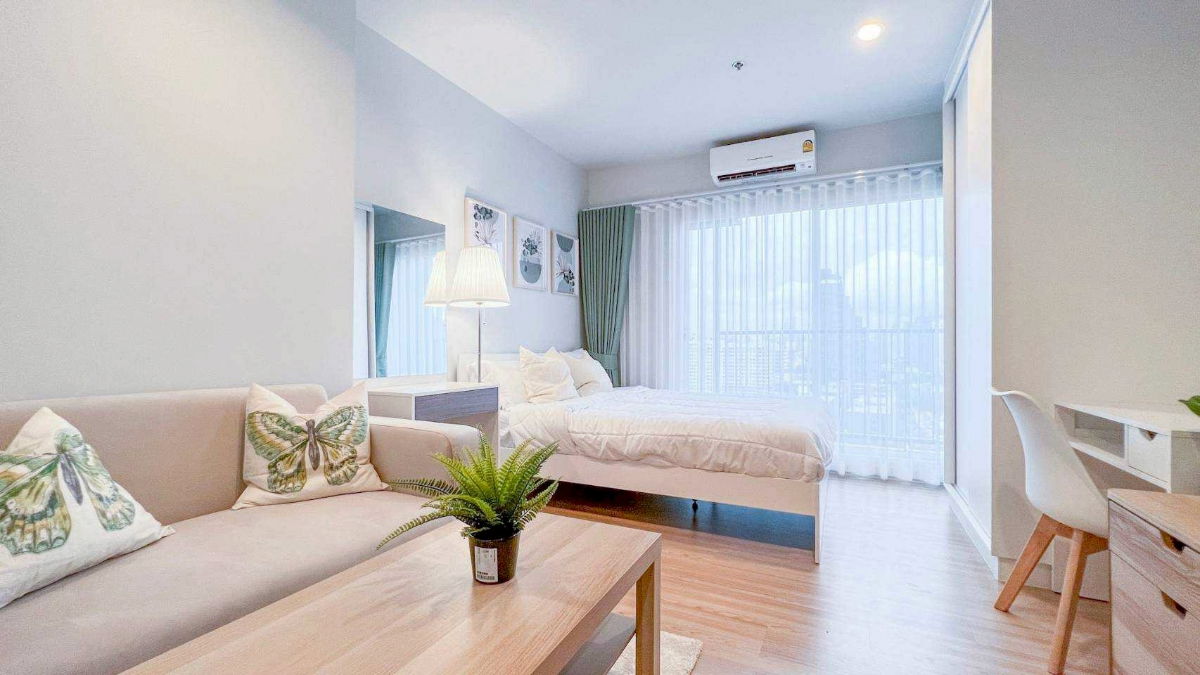 รูป ให้เช่าคอนโด ติด BTS วุฒากาศ ราคา 9,500 บาท (Line:Rangsima07) - รูปที่ 1/7