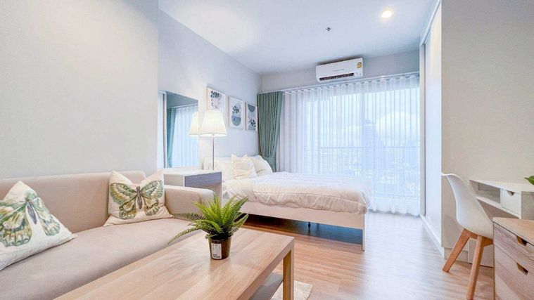 ให้เช่าคอนโด ติด BTS วุฒากาศ ราคา 9,500 บาท (Line:Rangsima07)