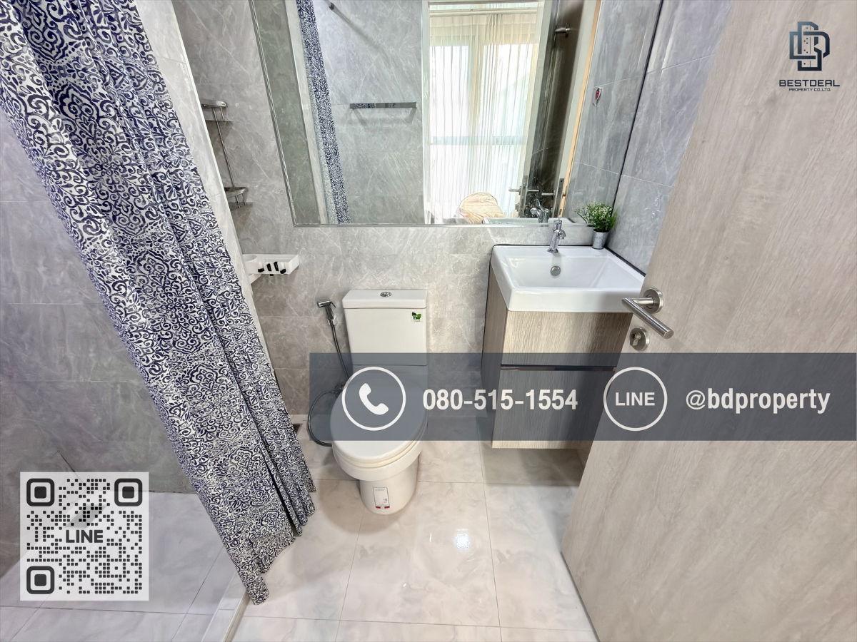 รูป Bestdeal ให้ด่วน!!! Duplex 1 Bed ราคา 23,000 บาท/เดือน เฟอร์นิเจอร์และเครื่องใช้ไฟฟ้าครบ ใกล้MRTและเซ็นทรัลพระราม 9 เพียง 80 ม. - รูปที่ 16/18