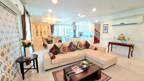 🚩 ให้เช่าคอนโด ปิยะทิพย์ เพลส อาคาร 1 ชั้น 24 Duplex 4 ห้องนอน ขนาด 375.00 ตรม ใกล้ ใกล้ BTS พร้อมพงษ์