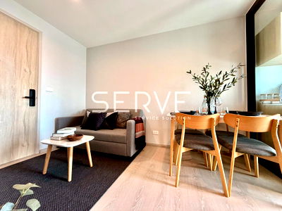 Condos for rent Central Plaza Bang Na : 1 Bed  Unbloock View Nice Room Fully furnished Good Location 20 Steps From MRT Si La Salle Station  @ Nue Noble Srinakarin Lasalle