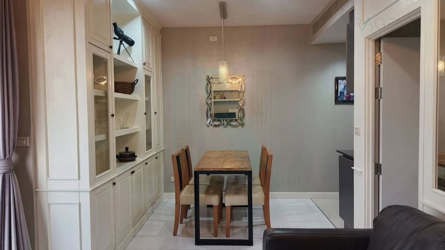 รูป 🚩 ให้เช่าคอนโด นายน์ บาย แสนสิริ อาคาร A ชั้น 20 1 ห้องนอน ขนาด 44 ตรม ใกล้ ตลาดเจริญรัถ - รูปที่ 2/8