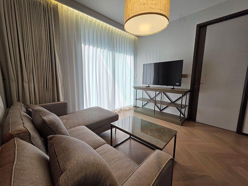 รูป 🚩 ให้เช่าคอนโด เดอะ รีเซิร์ฟ 61 ไฮด์อะเวย์ อาคาร 1 ชั้น 3 1 ห้องนอน ขนาด 53 ตรม ใกล้ ดองกิ มอลล์ ทองหล่อ - รูปที่ 4/8