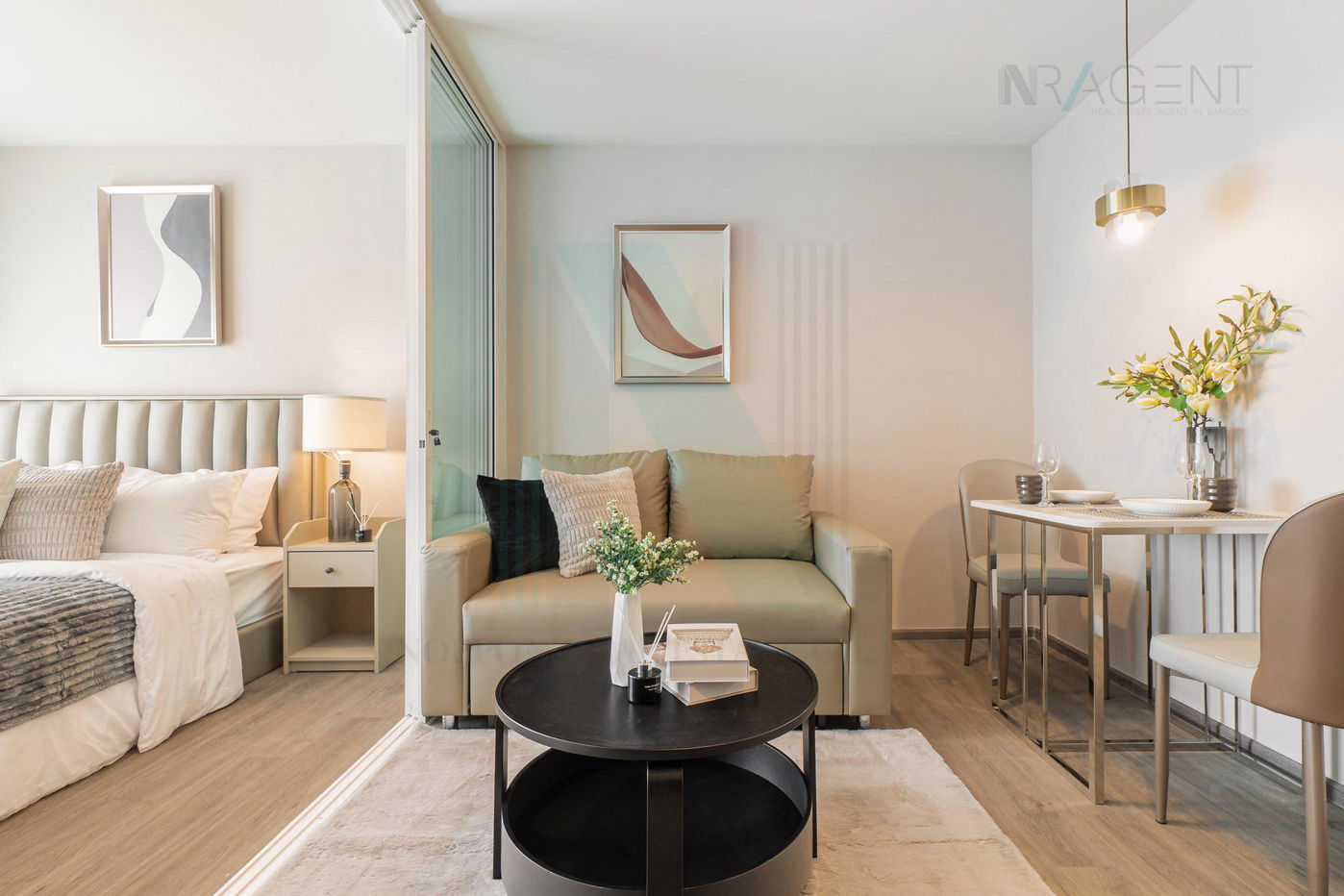 รูป 🚩 ให้เช่าคอนโด รีเจ้นท์ โฮม บางนา อาคาร D ชั้น 19 1 ห้องนอน ขนาด 28 ตรม ใกล้ BTS บางนา - รูปที่ 1/8