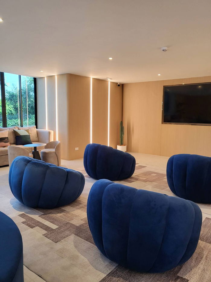 รูป Indeed Condo Park Amata ชั้น2   ---------วิวสระ-----------Tel 097-049-5874 (Line: @choncondo มี@ด้วย) - รูปที่ 9/11