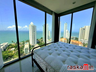 ขายคอนโด : KT0067📲LineID @556ryccg🗺️FQ🏄‍♂️2ห้องนอน 71ตรม ชั้น23🌊วิวทะเล พร้อมเฟอร์นิเจอร์ The Riviera Wongamat | เดอะ ริเวียร่า วงศ์อมาตย์ บีช🦀