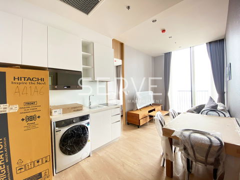 🔥25K🔥 - วิวสวย ห้องสวย กับ 1 นอน ชั้นสูง40+ นอนดูดาว บนทำเลอโศก กับคอนโดใหม่ ใกล้ BTS อโศก และ MRT สุขุมวิท 550 ม. ที่ Noble BE19 / ให้เช่าคอนโด