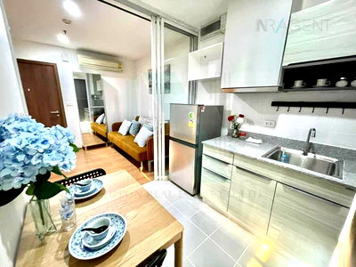 คอนโดให้เช่า : 🔺 ให้เช่าคอนโด เดอะ เบส สุขุมวิท 77 อาคาร B ชั้น 12 1 ห้องนอน ขนาด 31.00 ตรม ใกล้ ศูนย์การค้ามาร์เก็ตพลัส