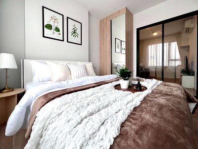 Condos for rent MRT Bang Yi Khan : (201AGEV) Rent New Condo 1 Bed @Chewathai Pinklao ! City View |Agent: 094-342-3498 LINE:@HatcheryAgent