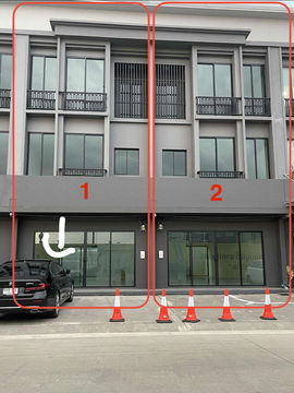 ปล่อยเช่า สิริอเวนิว บางนา-บางบ่อ  อาคาร​พาณิชย์​3ชั้น​ หน้ากว้าง​ 5.5 เมตร ห้องใหม่ไม่เคยปล่อยเช่ามาก่อน