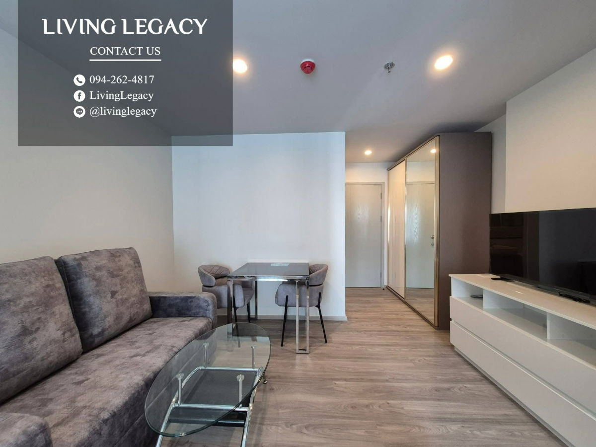 รูป T792A5 ให้เช่าคอนโด Regent Home Bangna 28 ตร.ม. ชั้น 17 ตึก A line id : @livinglegacy - รูปที่ 4/6