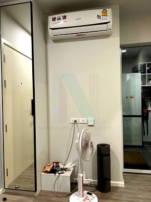 เช่าคอนโด โฮมโปร ประชาชื่น : 🚩 ให้เช่าคอนโด บลู พหลโยธิน 35 อาคาร 1 ชั้น 2 1 ห้องนอน ขนาด 24 ตรมใกล้ BTS รัชโยธิน