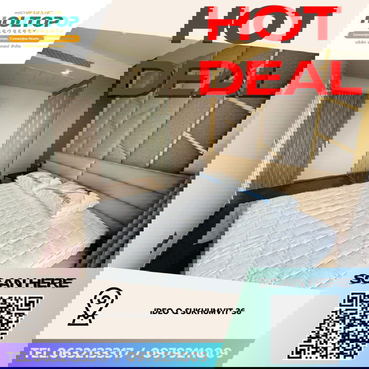 รูป #Z3723💥 201268 🔥ให้เช่าคอนโด Ideo Q Sukhumvit 36  - รูปที่ 1/12