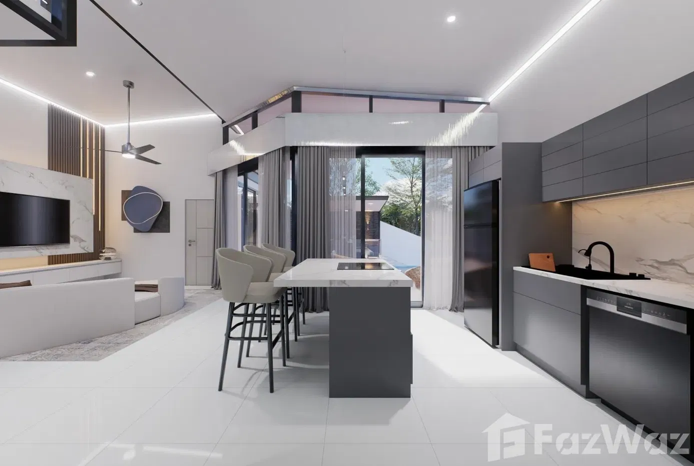 รูป ขาย วิลล่า 2 ห้องนอน ใน แม่น้ำ, สุราษฎร์ธานี 5928098 - รูปที่ 3/41