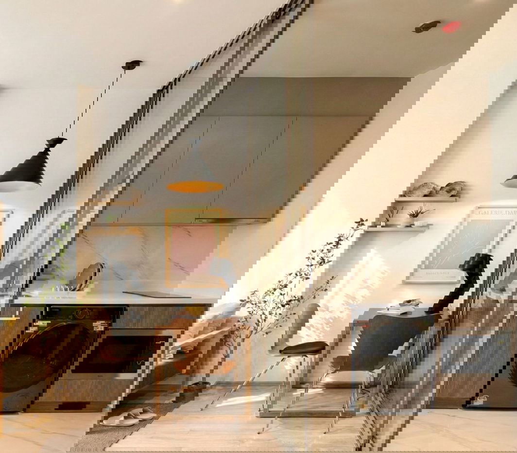 รูป ให้เช่าด่วน  Rhythm Ekkamai Estate  ทำเลโคตรดีใจกลางเอกมัย  ห้องใหม่เอี่ยมยังไม่เคยมีคนอยู่  1 ห้องนอน 1 ห้องน้ำ - รูปที่ 7/15