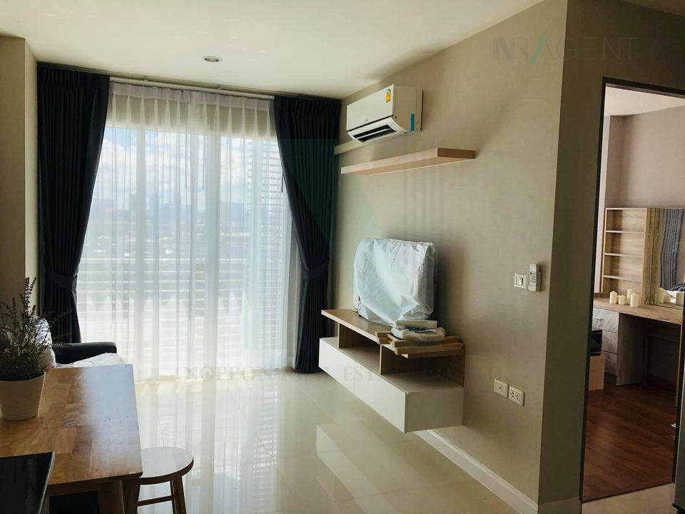 รูป ให้เช่า  เดอะ มาร์ค รัชดา – แอร์พอร์ตลิ้งค์  1ห้องนอน  ชั้น7  ใกล้ MRT พระราม 9 - รูปที่ 1/8