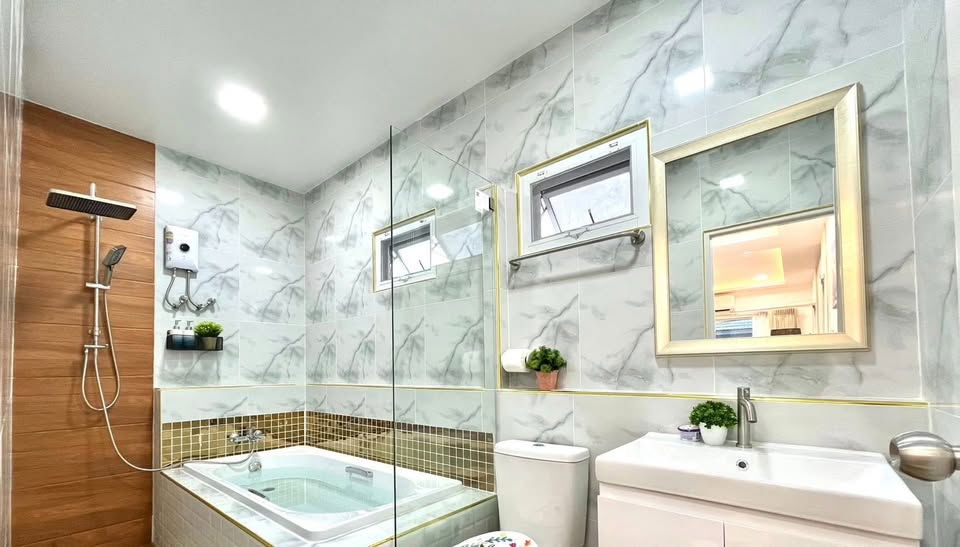 รูป ขายบ้านเดี่ยวหลังมุม ชัยพฤกษ์ 2 (ใกล้หาดจอมเทียน)  บ้านสวย สภาพดี ต่อเติมครบ แถมเฟอร์นิเจอรื อยู่ต้นโครงการ ใกล้คลับเฮ้าส์และสระว่ายน้ำ - รูปที่ 19/29