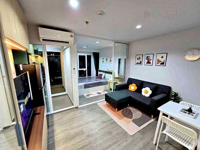 คอนโดให้เช่า : 🔺 ให้เช่าคอนโด รีเจ้นท์ โฮม บางนา อาคาร D ชั้น 9 1 ห้องนอน ขนาด 28 ตรม ใกล้ BTS บางนา