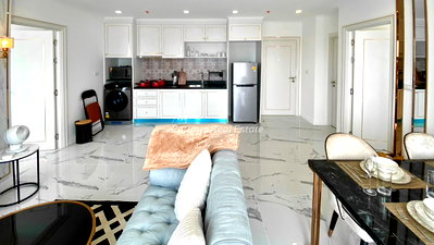 Condos for sale : 🛏️ 2 Bed - 🛁 2 Bath - 🏙️ Sea View - 🌏 FOREIGN name - 🏢 Empire Tower Jomtien - Ref: EMPIR17